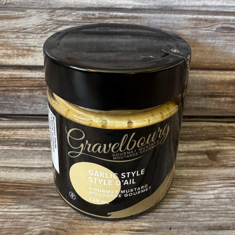 Gravelbourg Garlic Style Gourmet Mustard