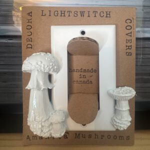 Amanita Mushroom Single Light Switch
