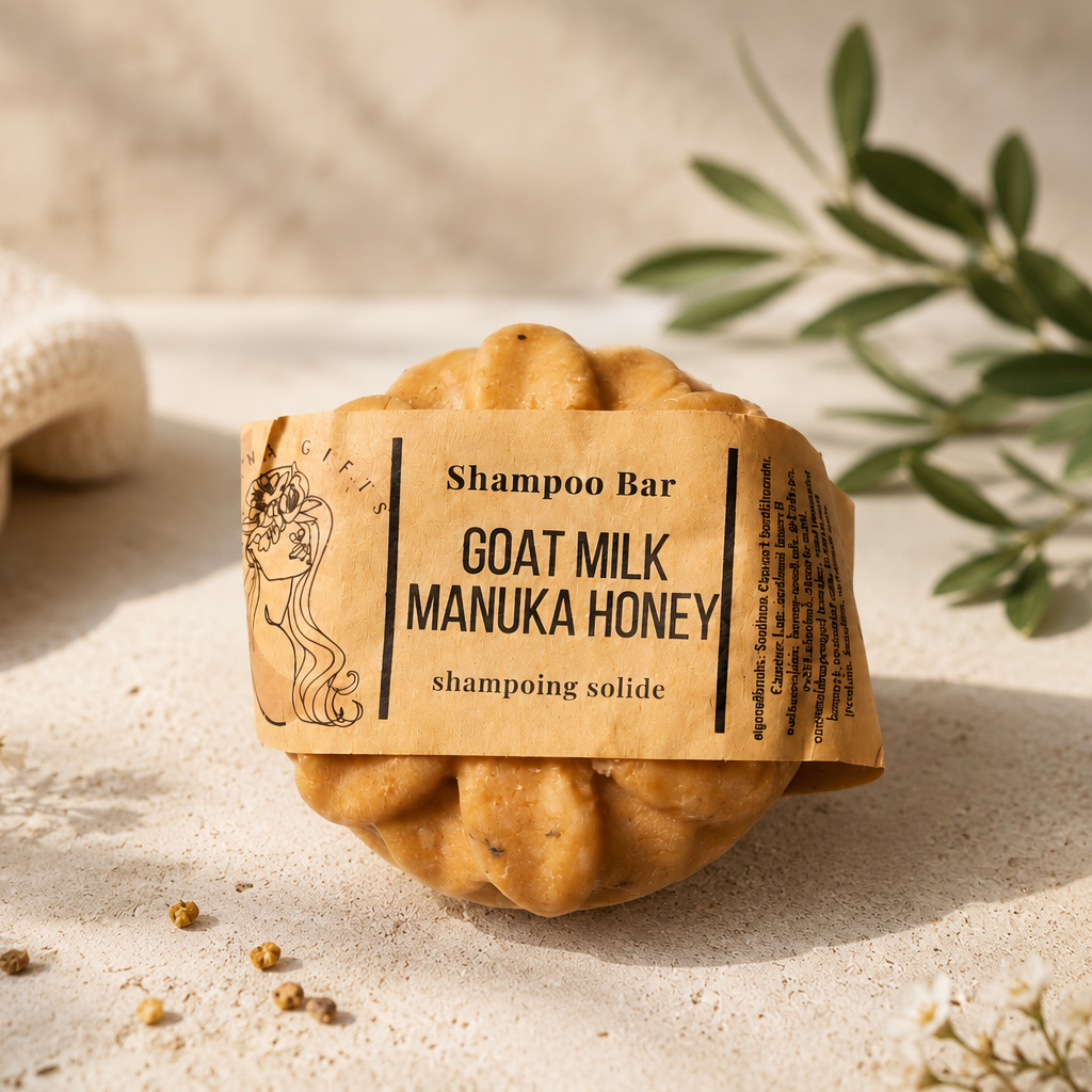 Goat Milk Manuka Honey Shampoo Bar